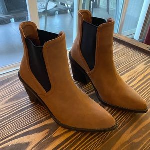 Brown booties